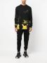 Plein Sport T-shirt met verfprint Zwart - Thumbnail 2