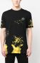 Plein Sport T-shirt met verfprint Zwart - Thumbnail 3