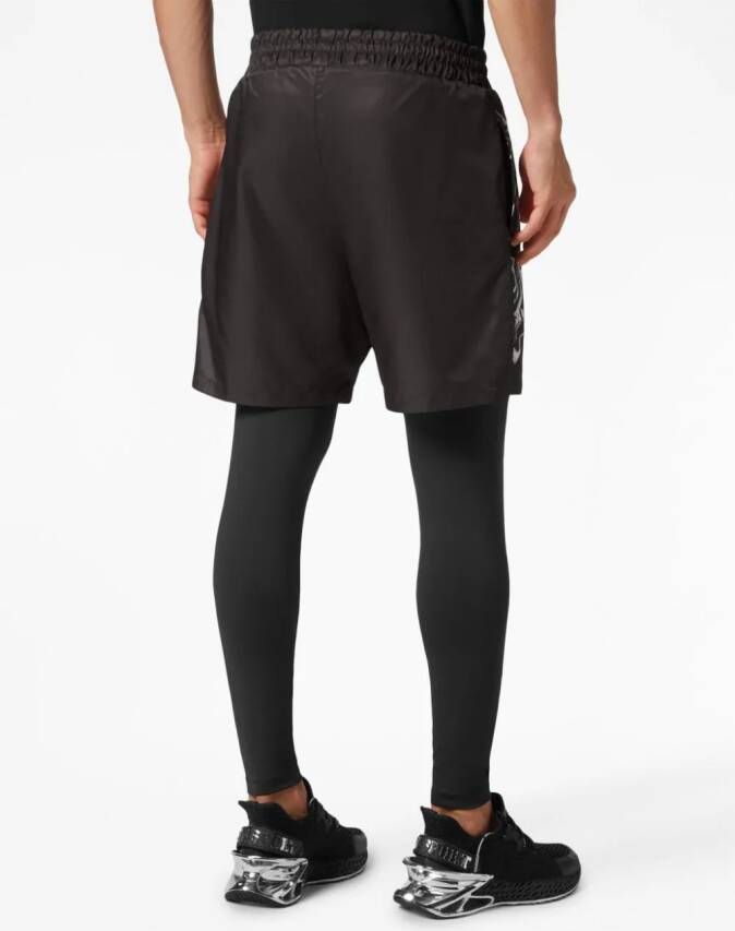 Plein Sport Legging met tijgerprint Zwart