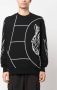 Plein Sport Sweater met print Zwart - Thumbnail 3