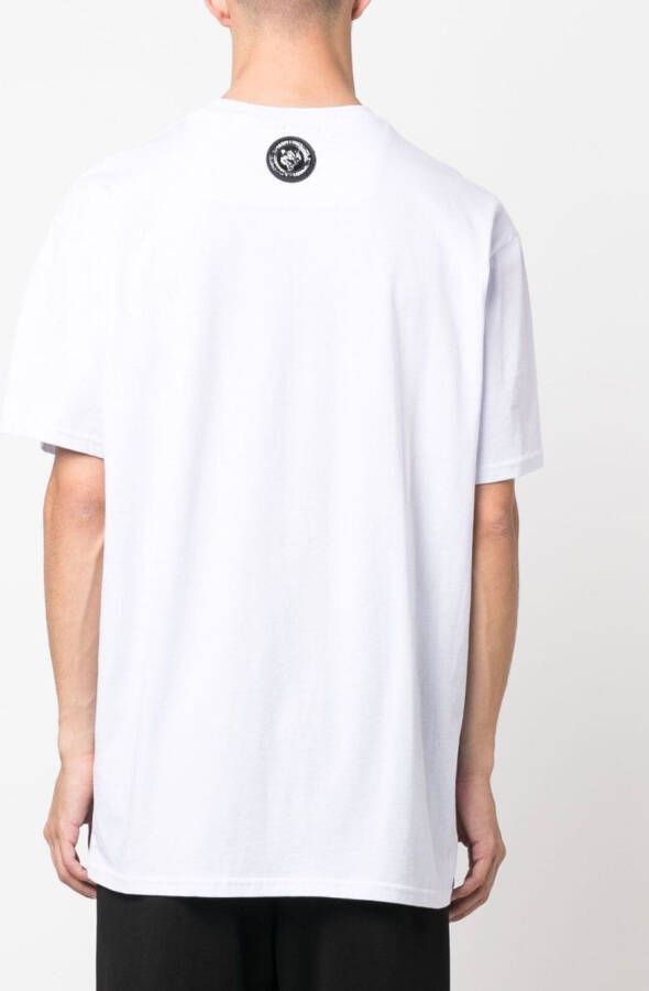 Plein Sport T-shirt met print Wit