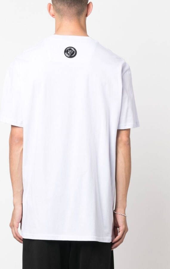 Plein Sport T-shirt met print Wit