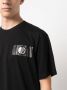 Plein Sport T-shirt met wapenschild Zwart - Thumbnail 5
