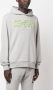Plein Sport Hoodie met logoprint Grijs - Thumbnail 4