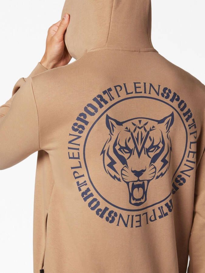 Plein Sport Trainingspak met logoprint Beige