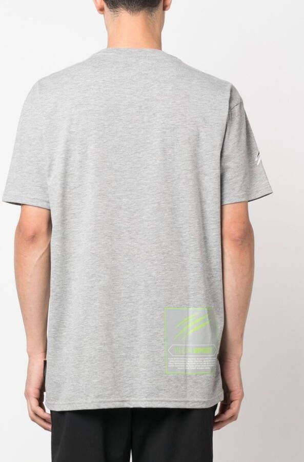 Plein Sport T-shirt met tijgerlogo Grijs