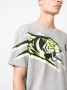 Plein Sport T-shirt met tijgerlogo Grijs - Thumbnail 5