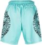 Plein Sport Zwembroek met logoprint Groen - Thumbnail 2