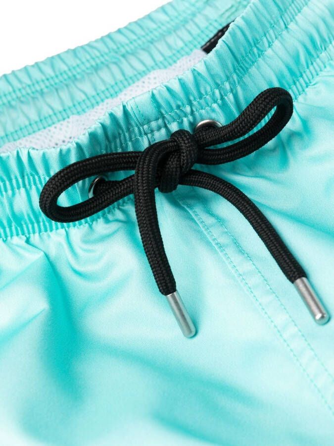Plein Sport Zwembroek met logoprint Groen