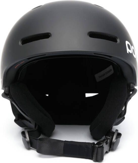POC Helm met logoprint Zwart