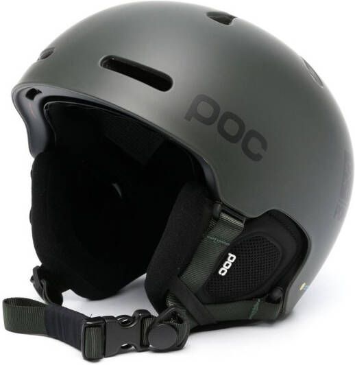 POC Helm met logoprint Groen
