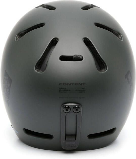POC Helm met logoprint Groen