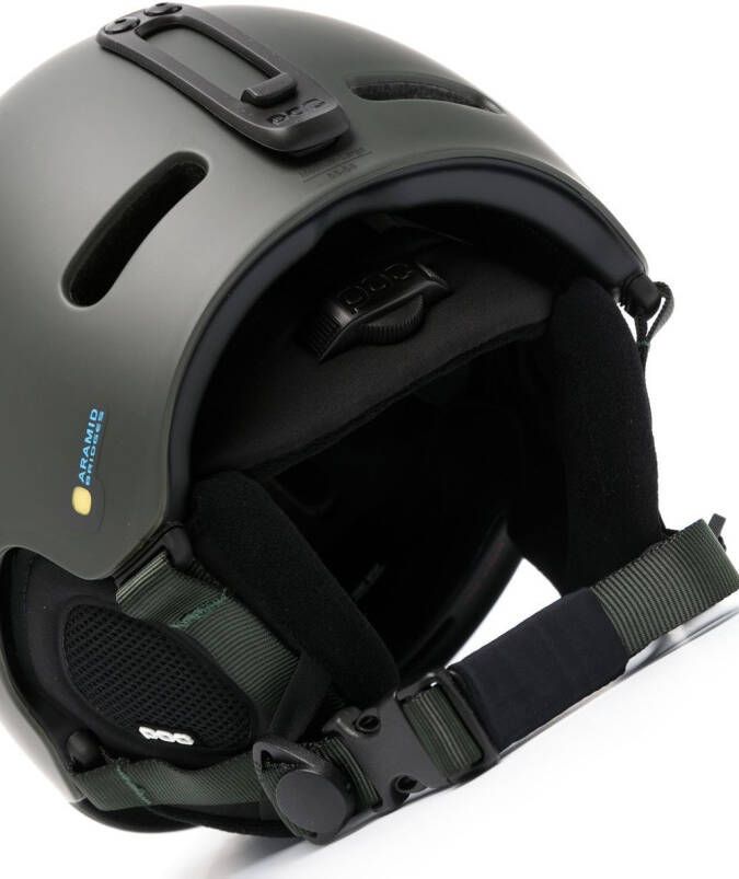 POC Helm met logoprint Groen