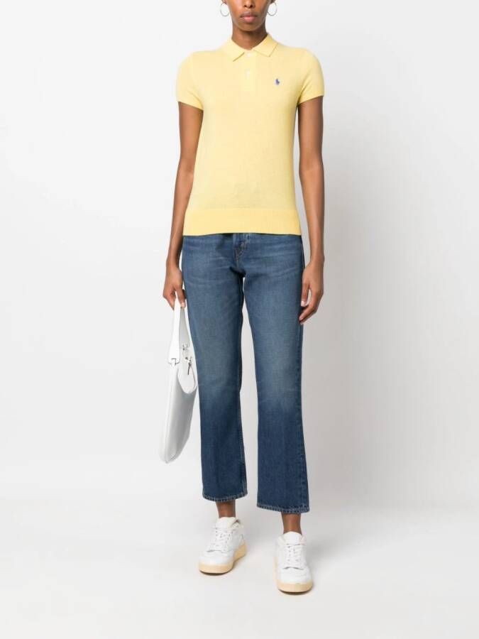 Polo Ralph Lauren 3X1 high waist jeans Blauw