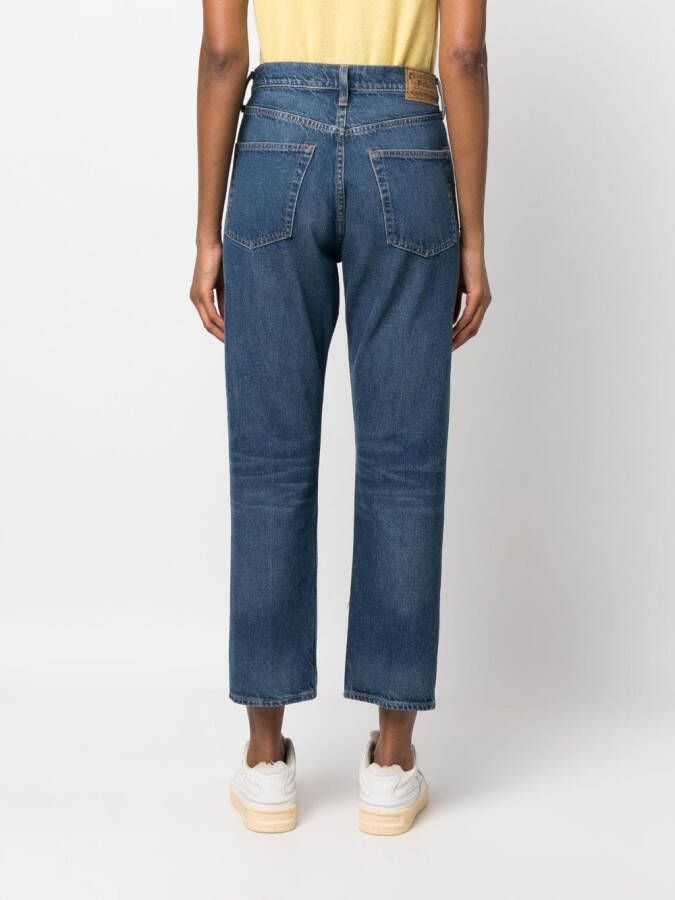 Polo Ralph Lauren 3X1 high waist jeans Blauw