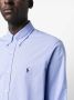 Polo Ralph Lauren Overhemd met geborduurd logo Blauw - Thumbnail 5