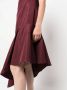 Polo Ralph Lauren Asymmetrische midi-jurk Rood - Thumbnail 5
