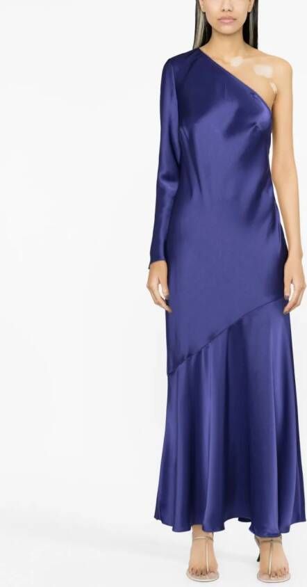 Polo Ralph Lauren Asymmetrische jurk Blauw