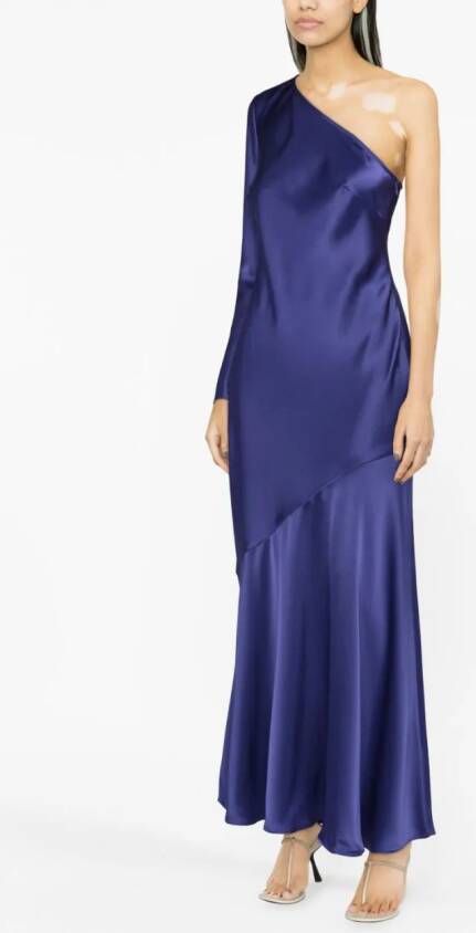 Polo Ralph Lauren Asymmetrische jurk Blauw