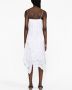 Polo Ralph Lauren Asymmetrische jurk Wit - Thumbnail 3