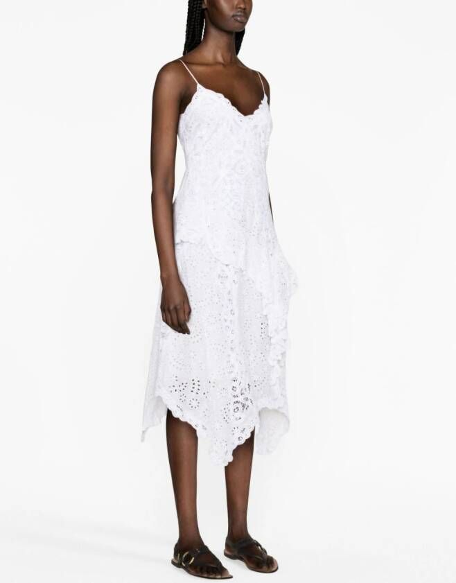 Polo Ralph Lauren Asymmetrische jurk Wit