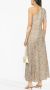 Polo Ralph Lauren Asymmetrische maxi-jurk Beige - Thumbnail 4