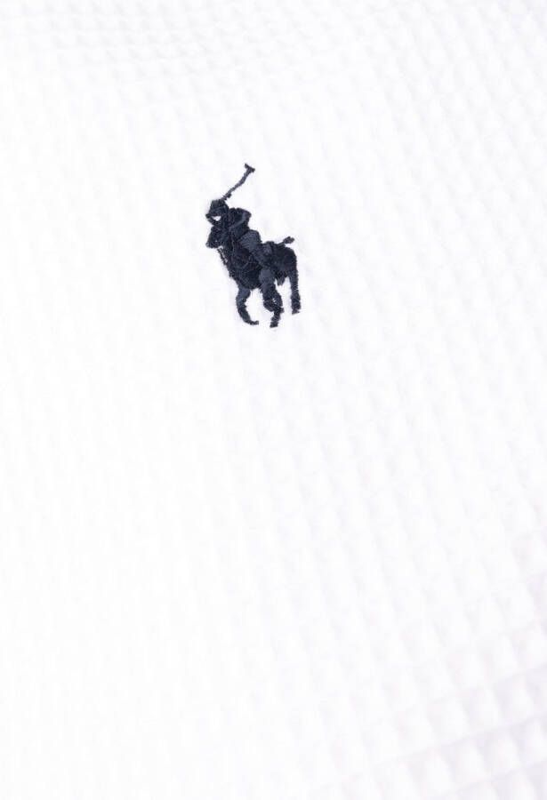 Polo Ralph Lauren Badjas met patroon Wit