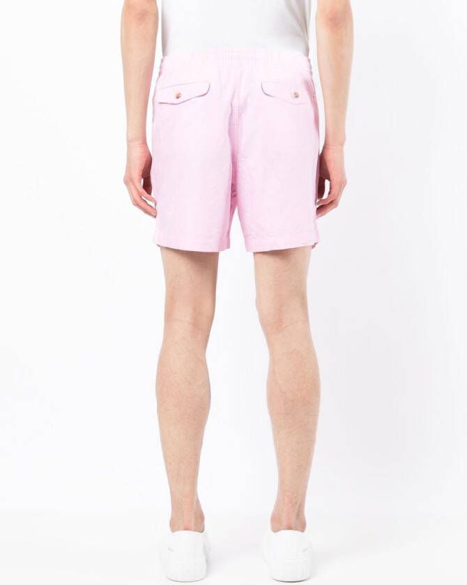 Polo Ralph Lauren Bermuda shorts met geborduurd logo Roze