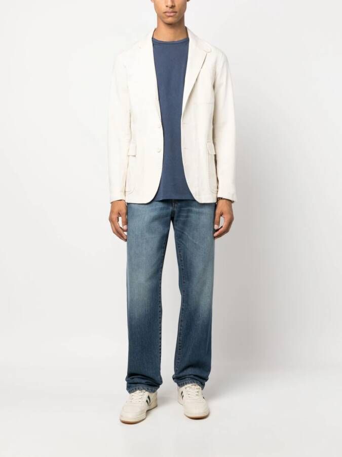Polo Ralph Lauren Blazer met enkele rij knopen Beige