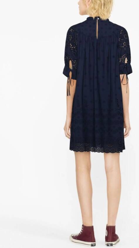 Polo Ralph Lauren Blouse met borduurwerk Blauw