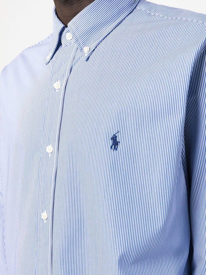 Polo Ralph Lauren Blouse met geborduurd logo Blauw