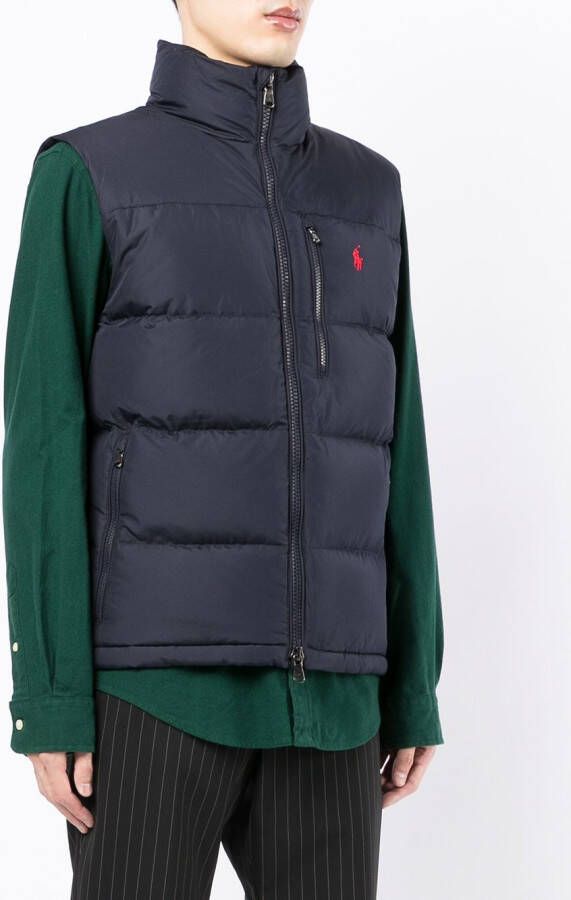 Polo Ralph Lauren Bodywarmer met logo Blauw