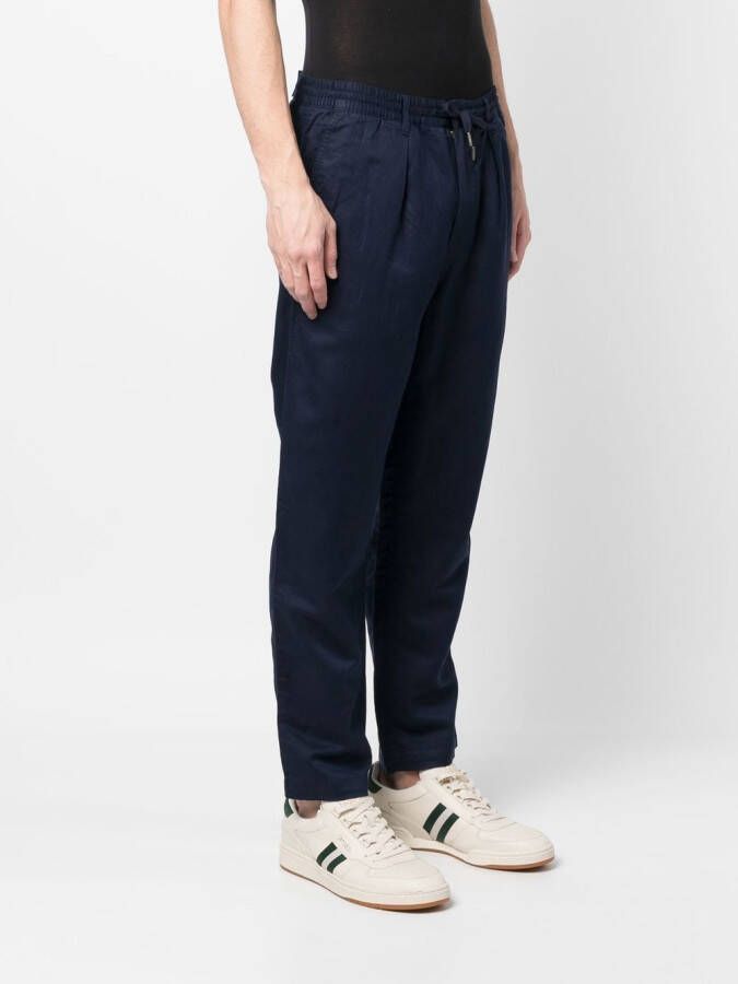 Polo Ralph Lauren Broek met elastisch trekkoord Blauw