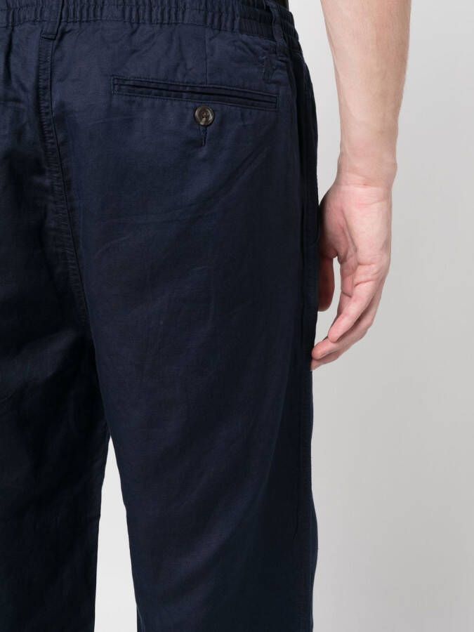 Polo Ralph Lauren Broek met elastisch trekkoord Blauw