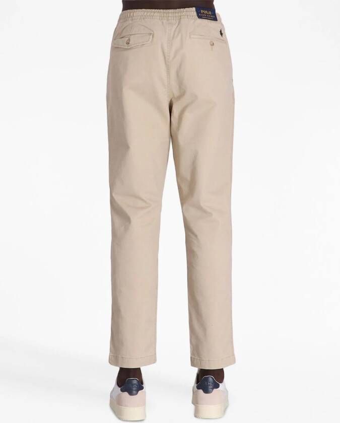 Polo Ralph Lauren Broek met elastische taille Beige