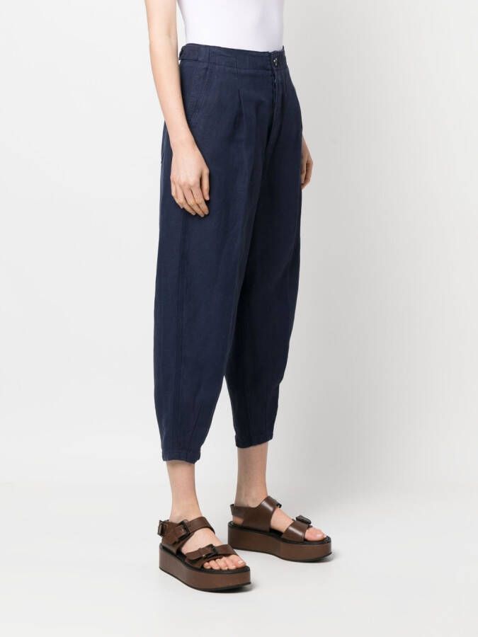 Polo Ralph Lauren Broek met toelopende pijpen Blauw