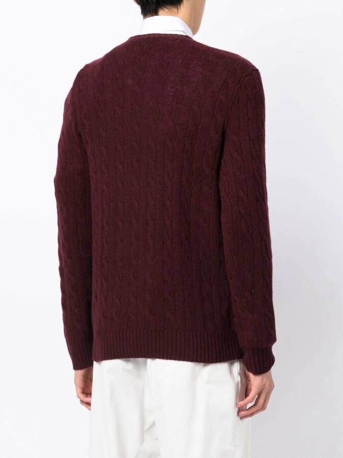 Polo Ralph Lauren Kasjmier trui Rood