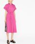 Polo Ralph Lauren Gelaagde blousejurk Roze - Thumbnail 2