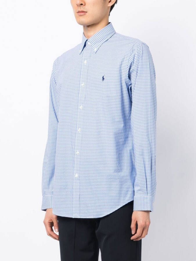 Polo Ralph Lauren Geruit overhemd Blauw