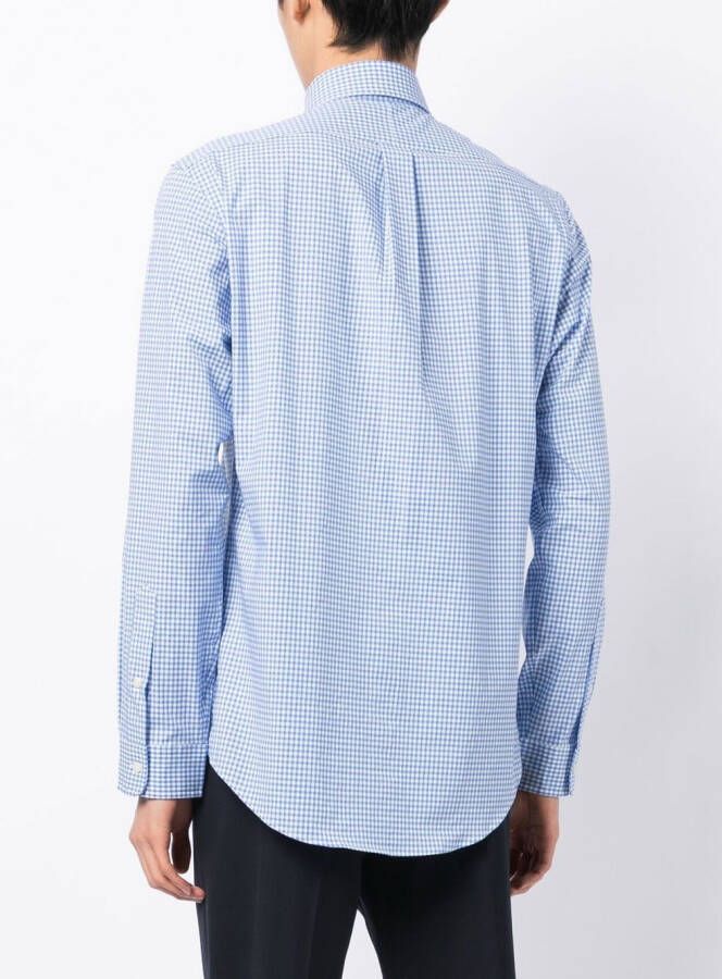 Polo Ralph Lauren Geruit overhemd Blauw