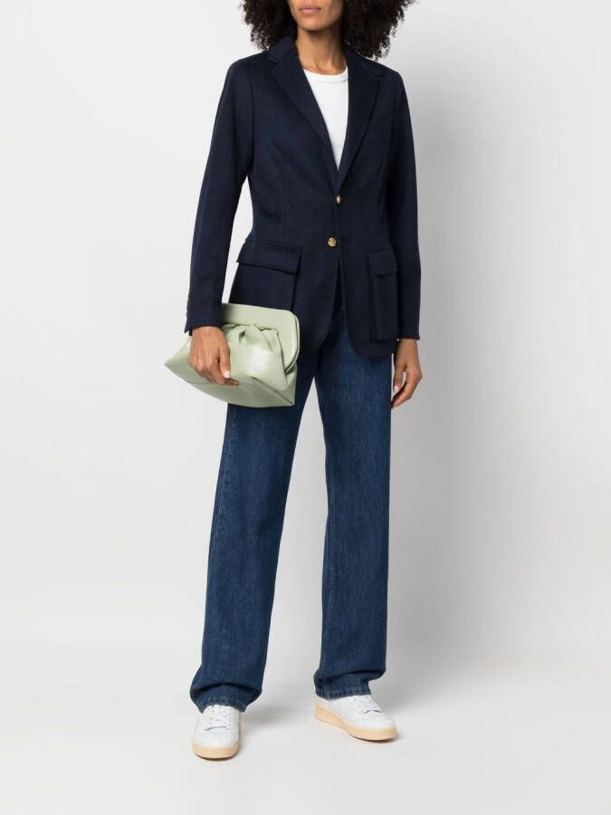 Polo Ralph Lauren Colbert met enkele rij knopen Blauw