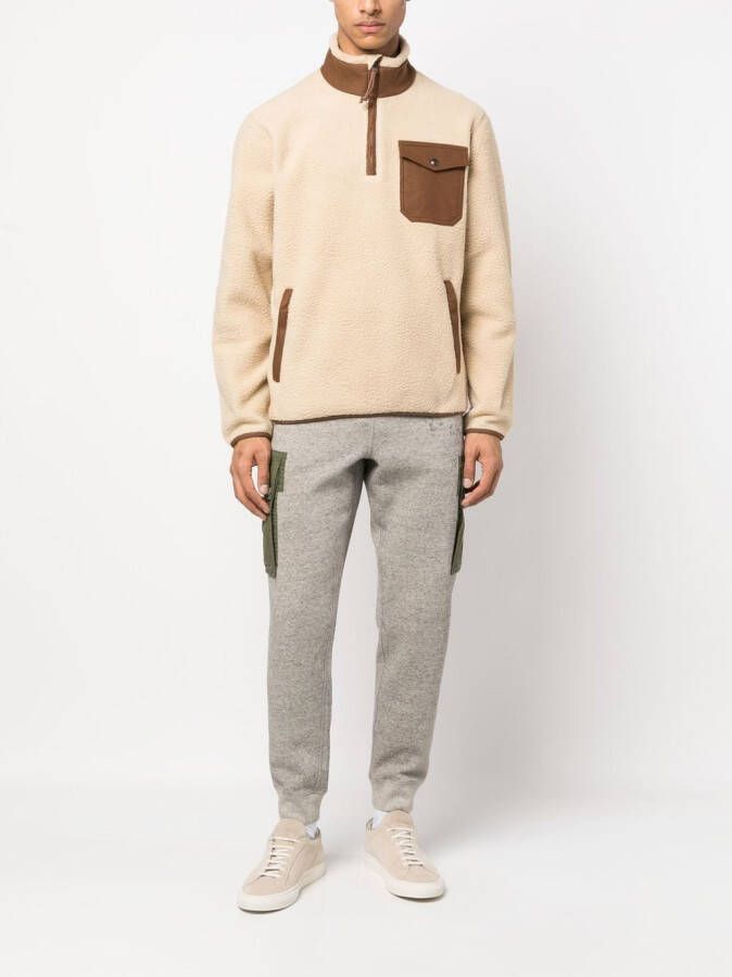 Polo Ralph Lauren Sweater met contrasterende afwerking Beige