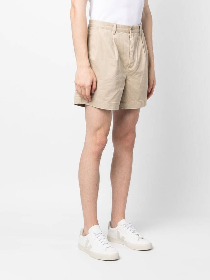 Polo Ralph Lauren Shorts met geplooid detail Beige