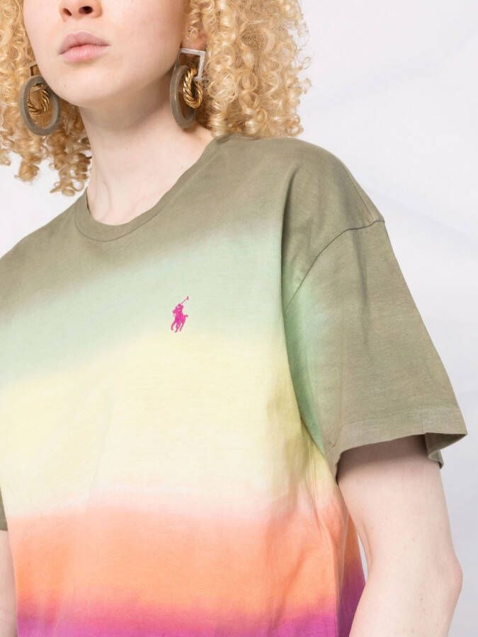 Polo Ralph Lauren Cropped T-shirt Roze