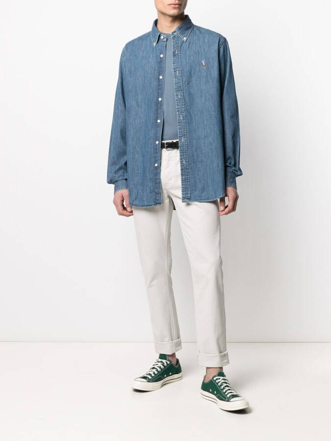 Polo Ralph Lauren Denim overhemd Blauw