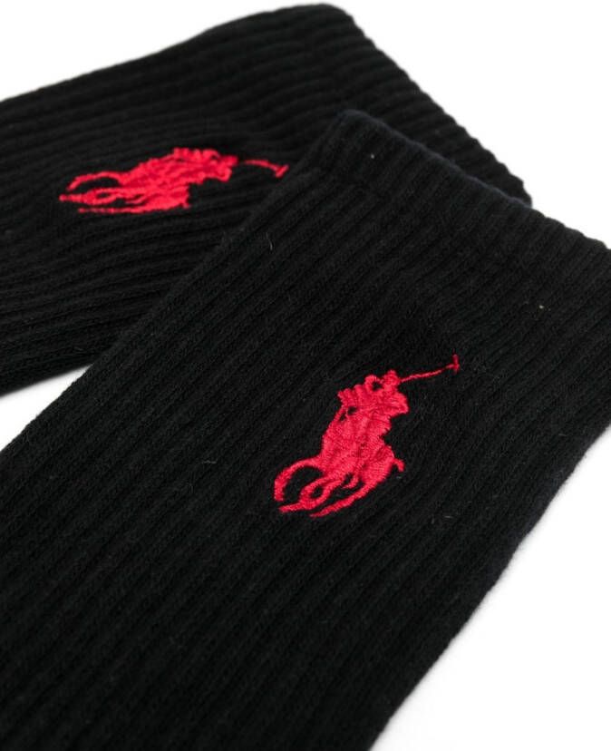 Polo Ralph Lauren Drie paar sokken Zwart