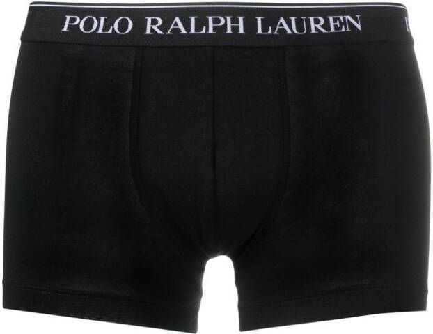 Polo Ralph Lauren Drie slips met logoband Zwart