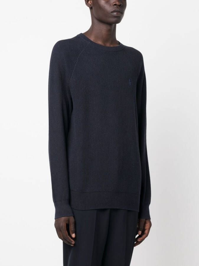 Polo Ralph Lauren Sweater met geborduurd logo Blauw