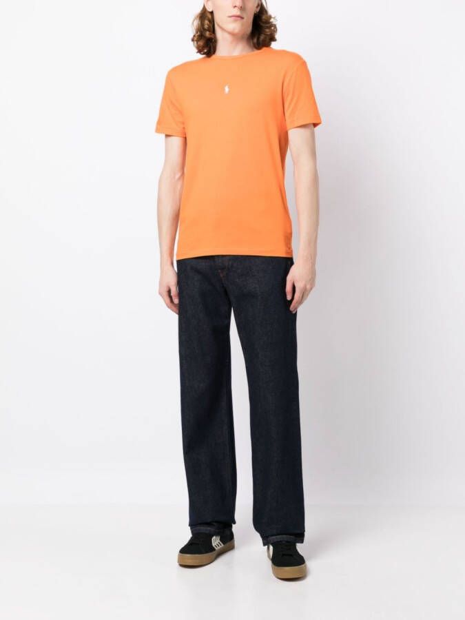 Polo Ralph Lauren T-shirt met geborduurd logo Oranje