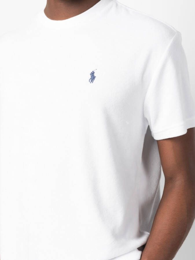 Polo Ralph Lauren T-shirt met geborduurd logo Wit